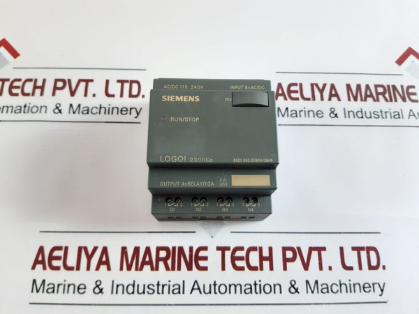 Siemens 6Ed1 052-2Fb00-0Ba6 Logo! 230Rco Output 4Xrelay/10A Module