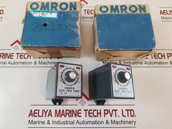Omron Tds-44A223E Solid State Timer 0-10 Seconds ,24Vdc