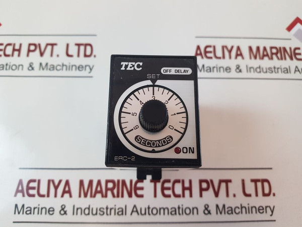 Tec Erc-2 Time Delay Relay Erc-2106S X C