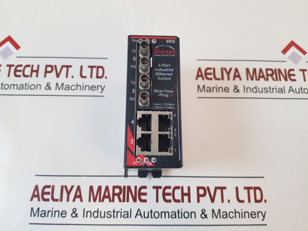 Sixnet Slx-6Rs-4St-d1 6-port Industrial Ethernet Switch