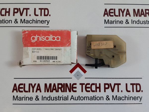 Ghisalba Ed-11 Auxiliary Contact Block