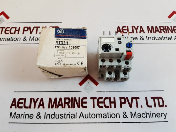 General Electric Mt03H Overload Relay 1,35-2A