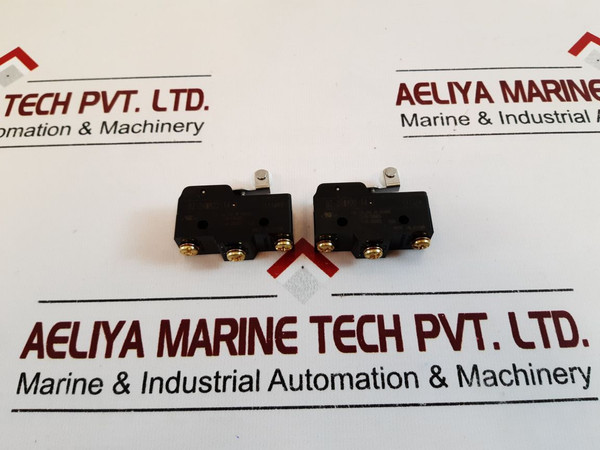 Set Of 2X Bz-2Rw822-t4-j Micro Limit Switch 1/4A-250Vdc