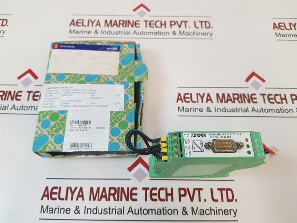 Phoenix Contact Psm-me-rs232/Tty-p Interface Converter 24Vac