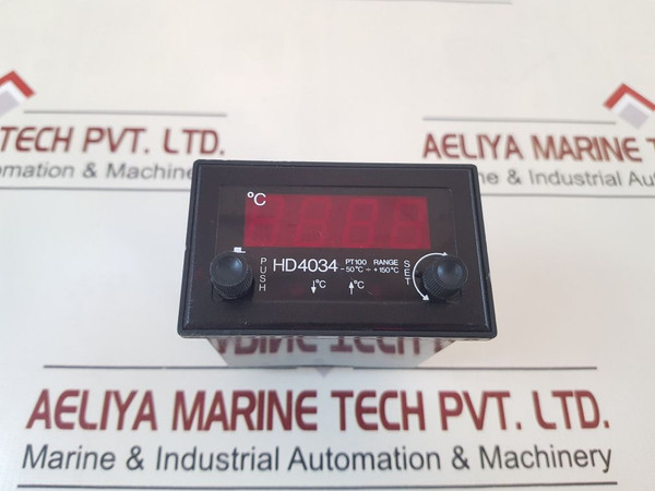 Deltaohm Hd4034 Digital Led On/Off Temperature Regulator
