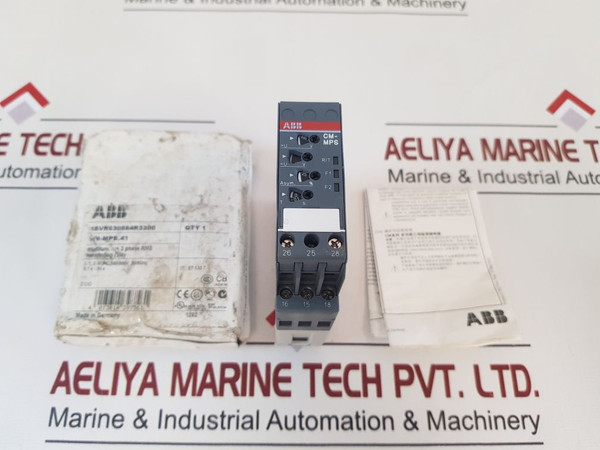 Abb Cm-mps.41 Monitoring Relay 1Svr630884R3300