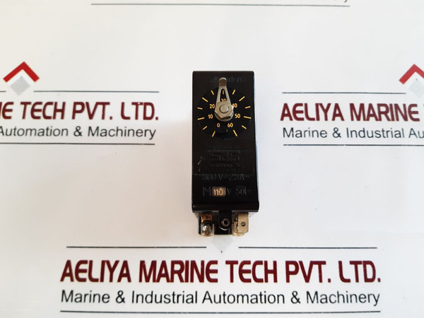 Sprecher & Schuh Rbz Time Delay Relay 0 To 60 Seconds