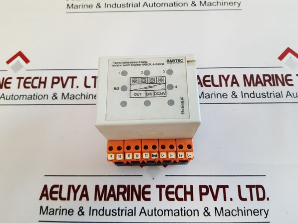Bartec 07-7311-97Mt/Ba22 4 Channel Isolation Switch Amplifier