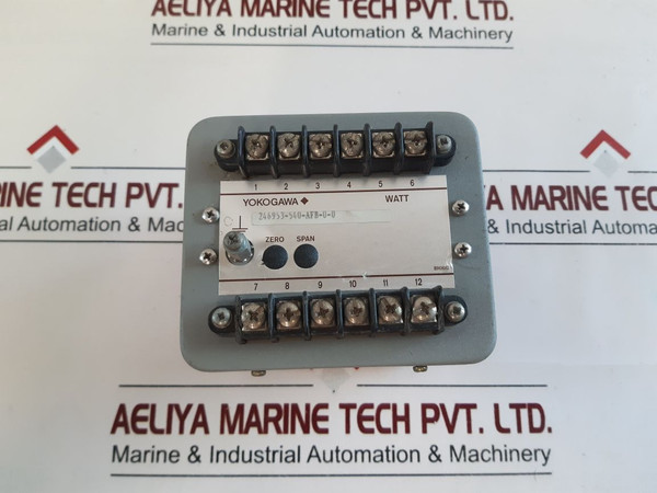 Yokogawa 246953-540-afb-0-0 Watt Transducer