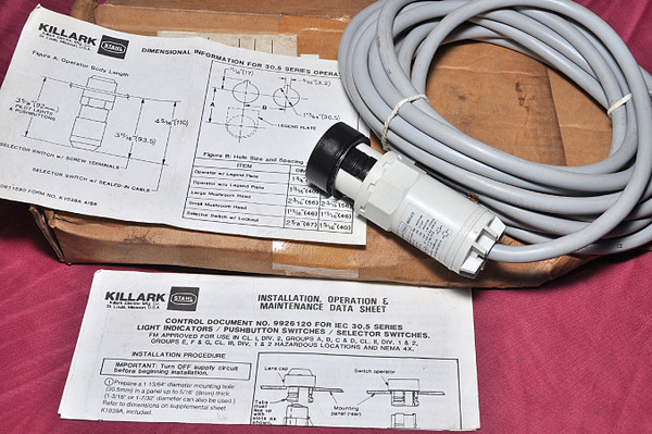 Stahl 8003/2 operator control switch