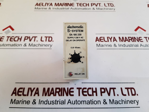 Electromatic Sa 105 230 Delay On Operate 0,8-18 Sec, 230Vac