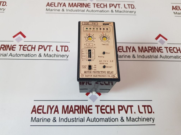 Daiyun Electronics D3E-p41 Motor Protection Relay