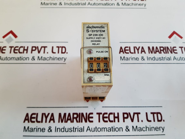 Electromatic Sp 239 230 Diving Relay 230Vac 50/60Hz