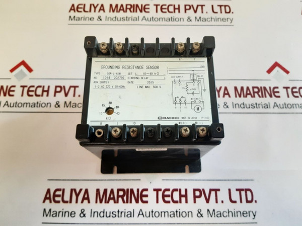 Sgr-l-63M Grounding Resistance Sensor Daiichi