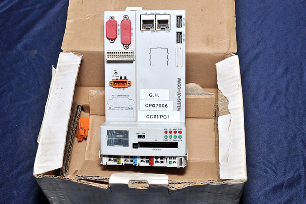 Wago i/o ipc 758-873 system id 28326 s/n 342676014 rev 21
