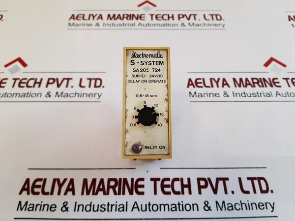 Sa205 724 Electromatic Time Delay Relay