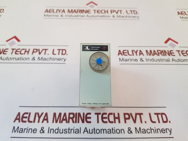 Lovato Tc1E Time Relay Delay On Operate