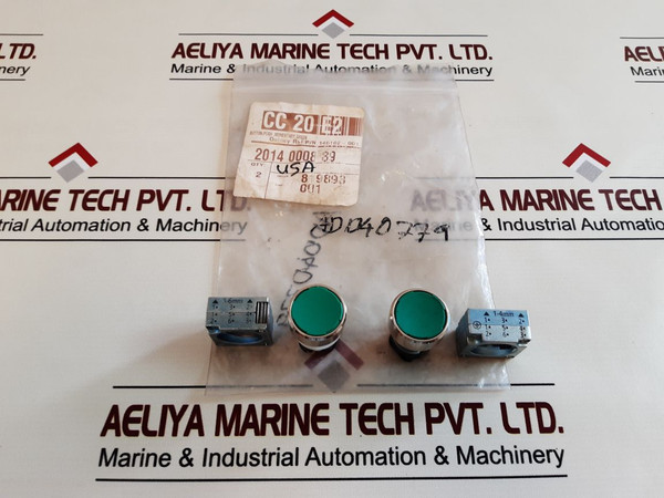 Quincy 146102-001 Push Button Momentary Green