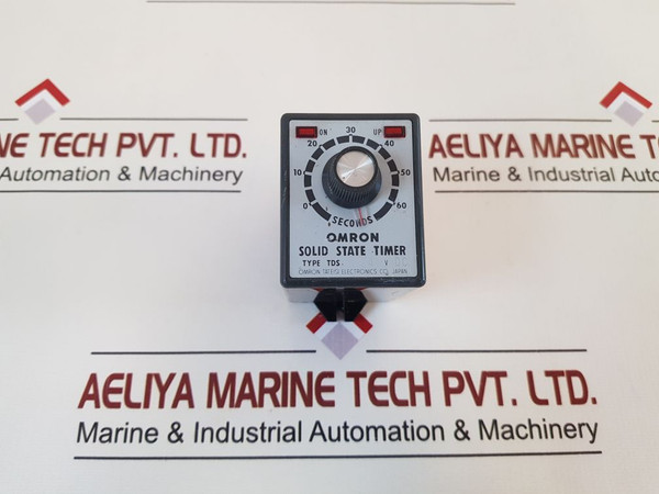 Omron Tds-44A223E Solid State Timer 0 To 60 Seconds