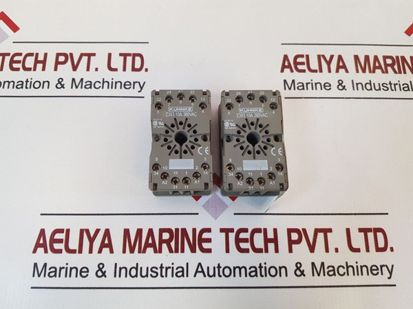 Kuhnke Z393 10A 380Vac Relay Mount Socket