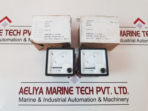 Deif Eq48-x Ammeter 0-10A