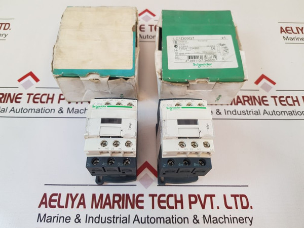 Schneider Electric Lc1D09G7 Contactor 120V 50/60Hz