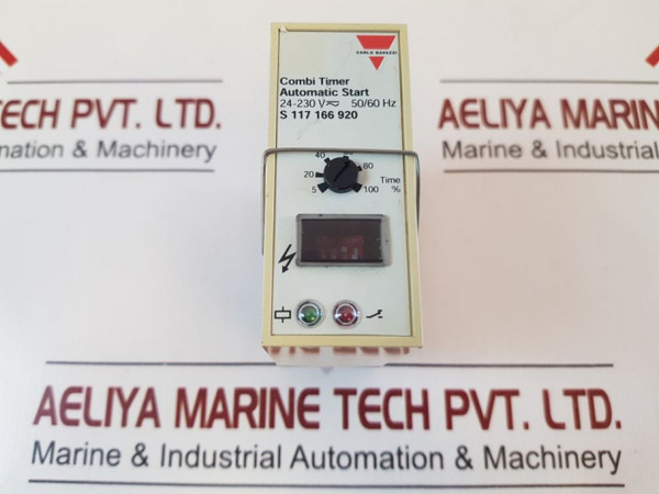 Carlo Gavazzi S 117 166 920 Combi Timer Automatic Start ~3 Va 45-65 Hz