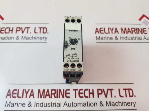 Siemens 7Pu6020-7Nn20 Time Relay
