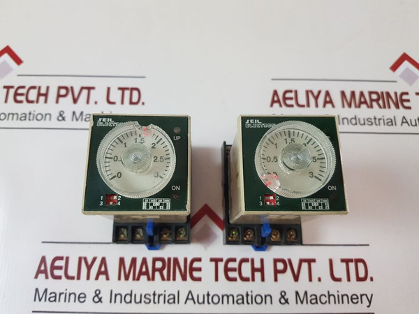 Seil Electron S48-c2 Timer With Base 5A 250Vac