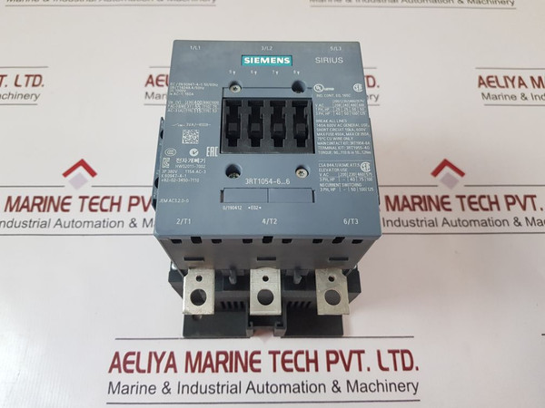 Siemens Sirius 3Rt1054-6Af36 Contactor