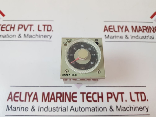 Lot Of 3X Omron H3Cr Timer 0-30 Sec 5A 250Vac