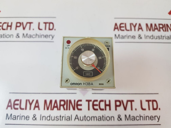 Omron H3Ba-305 Timer Module 0-1.0 Sec 24Vdc 5A 250Vac