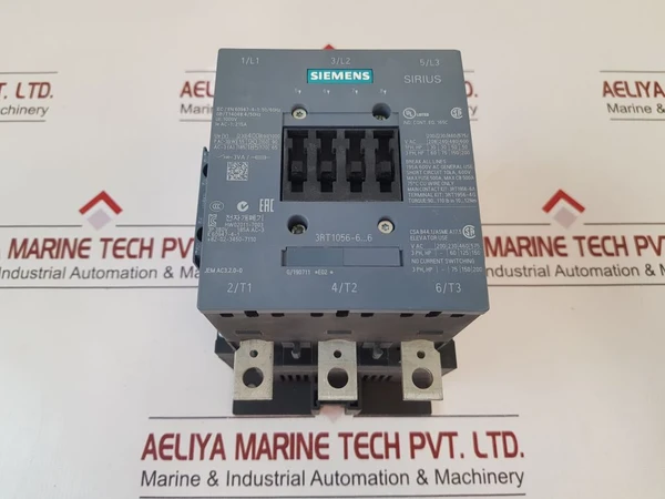 Siemens Sirius 3Rt1056-6…6 Contactor 3Rt1056-6Af36