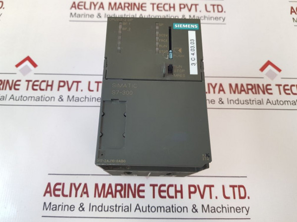 317-2Aj10-0Ab0 Cpu Module Siemens