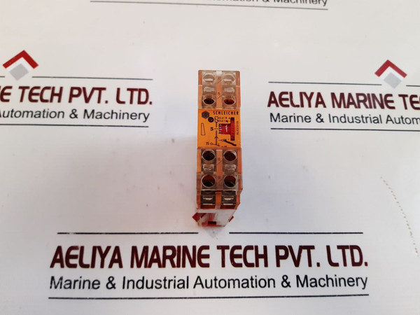 Schleicher Kzt 110 Time Delay Relay 06001694-201 117 24V 50-60Hz