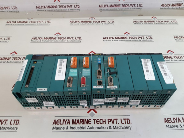 Di634+Sp600+Pu662T+En651A Toshiba Plc Module Rack
