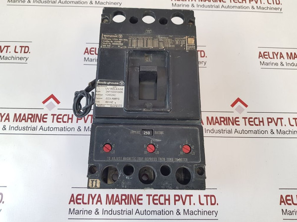 Westinghouse Lb3400F Lb Frame 3 Pole Circuit Breaker