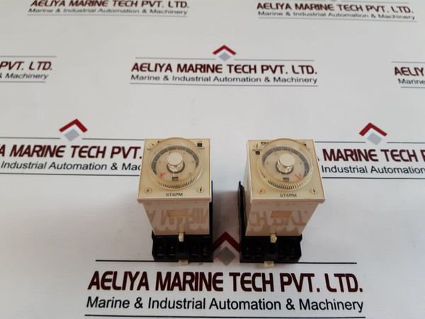 Fuji Electric St4Pm Super Timer 0 To 5 Sec With Base 24Vdc