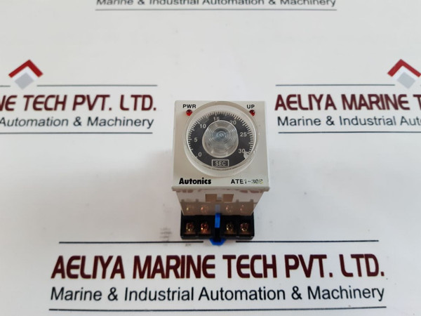 Autonics Ate1-30S Timer With Base 220Vac 50/60 Hz