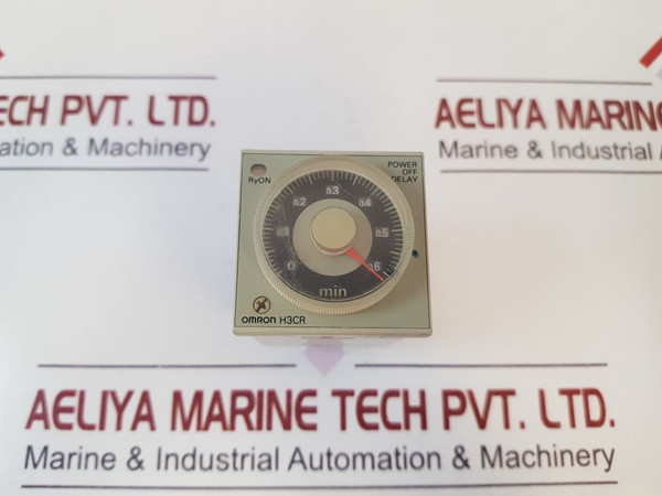 Omron H3Cr-h8L Timer 0 To 0.6 Min 24 Vdc/Ac