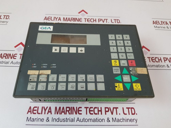 Gea Siemens 6es7623-1sb01-0ac0 Operator Panel 24v Dc 1.0a (Not Working)