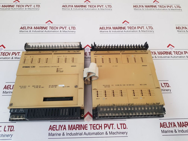 Omron Sysmac C20 Programmable Controller 24Vdc 20W (1Set=2Pcs)