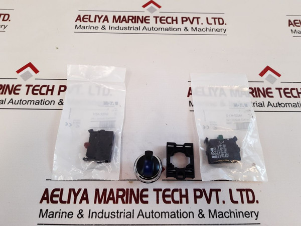 Eaton M22-k10 Contact Block With Modular Pushbutton Switch Set
