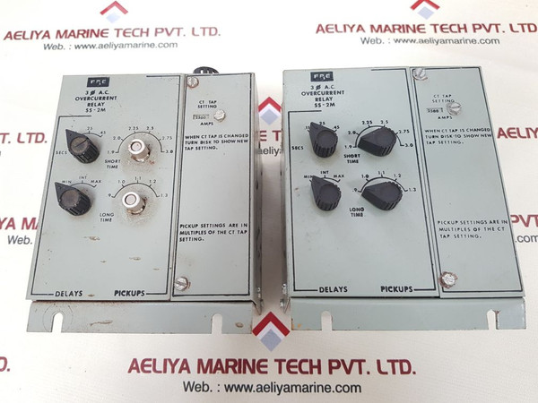 Fpe ss-2m overcurrent relay 2500 amps