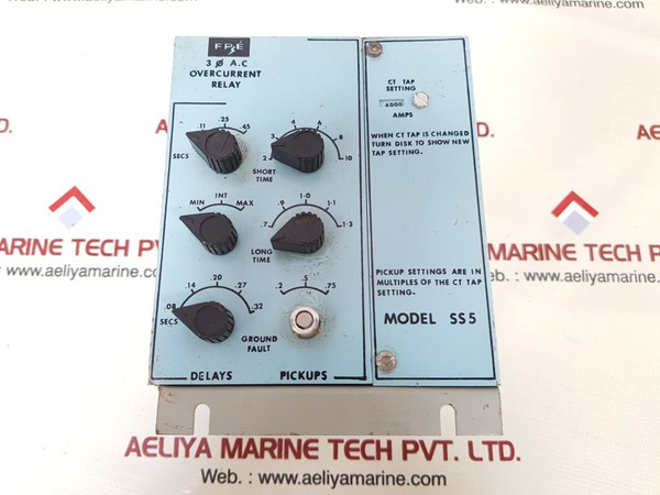 Fpe ss5 over current relay 4000 amps