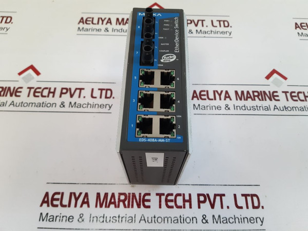 Moxa Eds-408A-mm-st Rev.:1.1 Etherdevice Switch