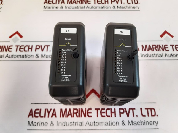 Emerson Delta V Kj3202X1-ba1 Output Module 12P2536X062 24Vdc, Series-2 Rev: G