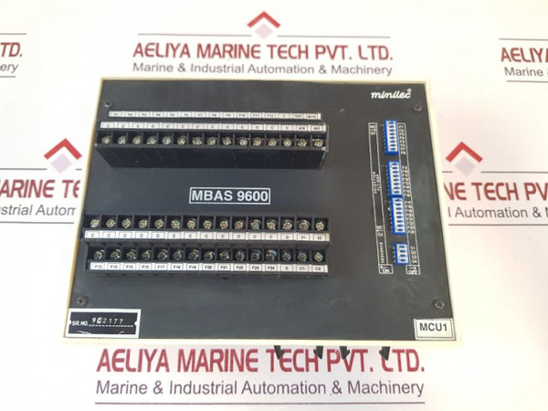 Minilec
Mbas 9600
Alarm Annunciator