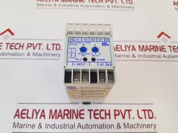 Basler Electric Be3-74Sh-7G5B1 Millivolt Sensing Over Relay 9320900102
