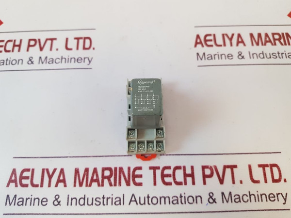 Magnecraft 782Xdxh10-120 Vac Relay Khs-17A11-120 With Base